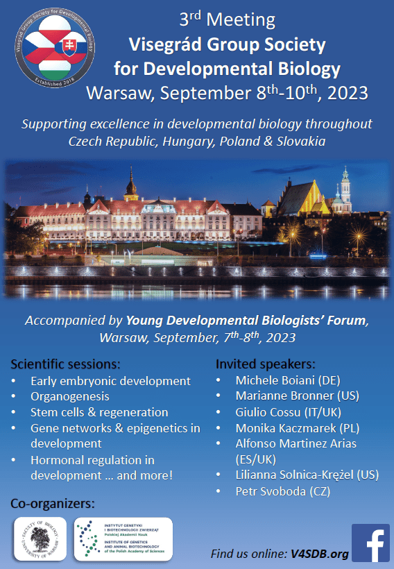 The Third V4SDB Meeting 8th10th September 2023 Warsaw (Poland) V4SDB