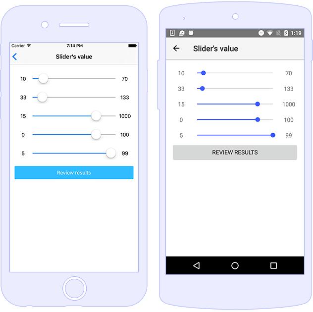 Slider NativeScript Docs