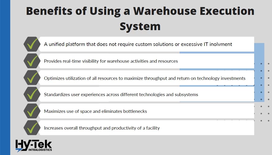 What is a Warehouse Execution System? HyTek Intralogistics