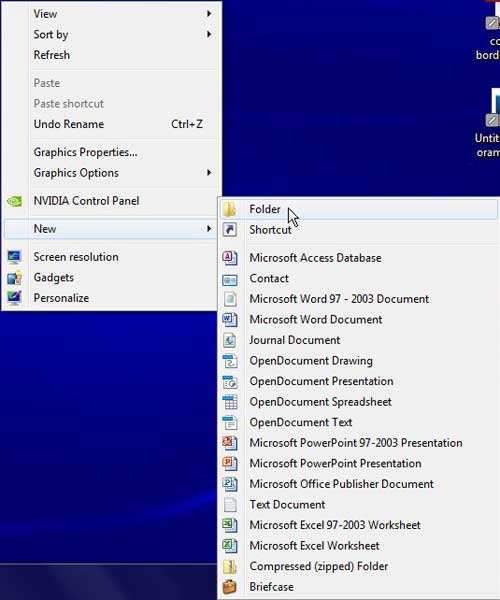 How to Create a Folder on Your Desktop in Windows 7 Solve Your Tech