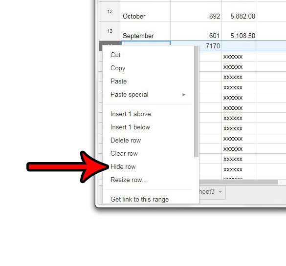 How to Hide a Row in Google Sheets Solve Your Tech