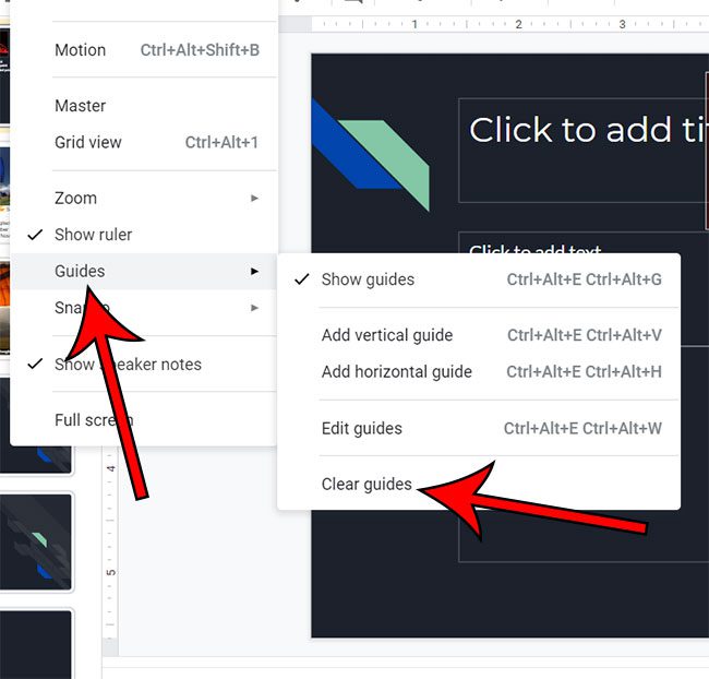How To Delete Guides In Google Slides solveyourtech