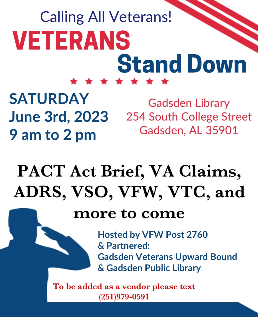 Veterans Stand Down Gadsden Alabama Department of Veterans Affairs