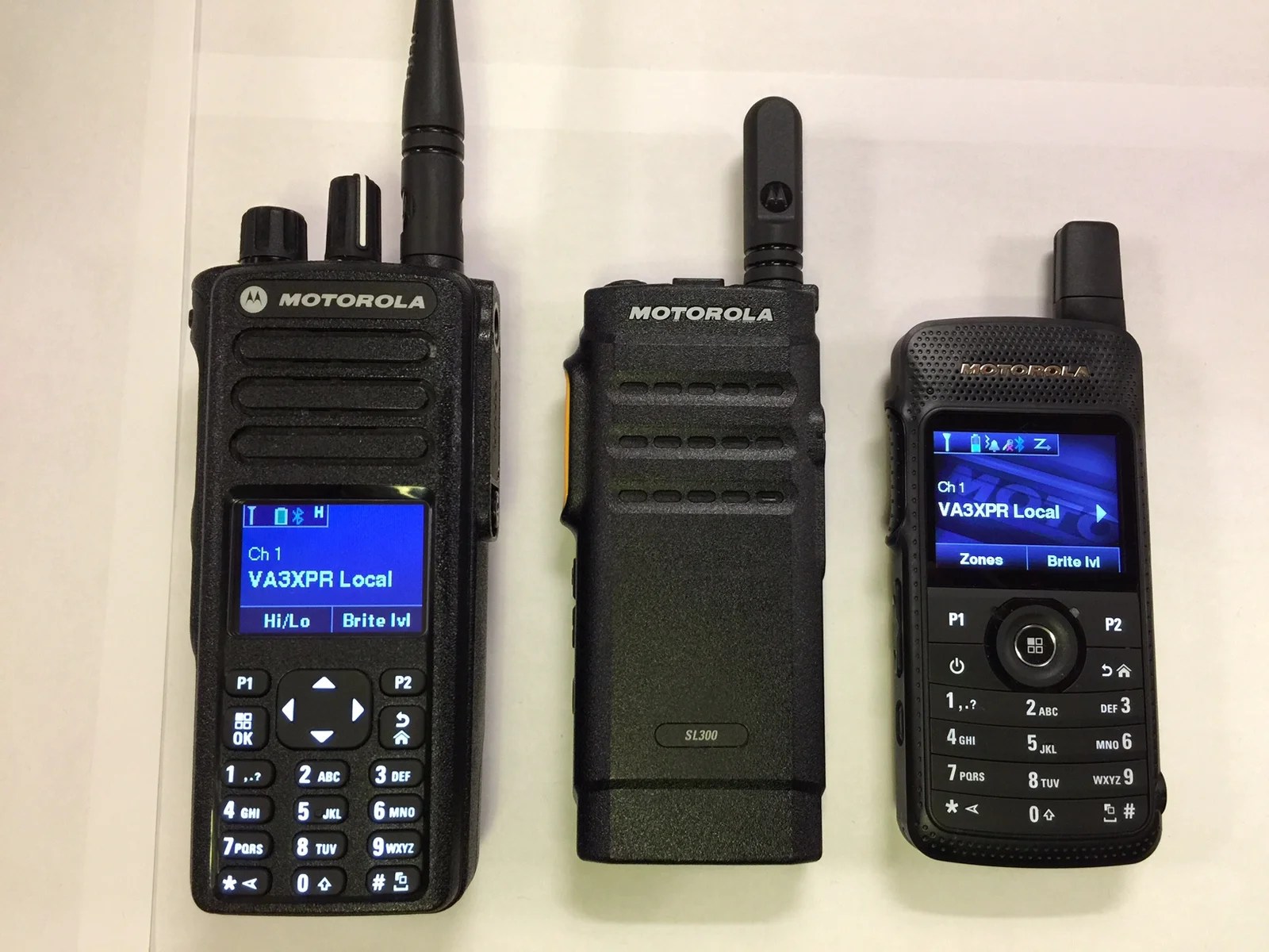 Motorola MOTOTRBO SL300 DMR portable radio review VA3XPR