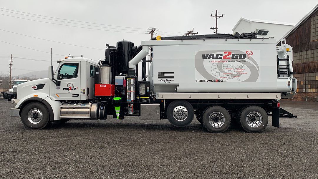GapVax HV56 Vacuum Truck Rental Vac2Go Vacuum Truck Rentals