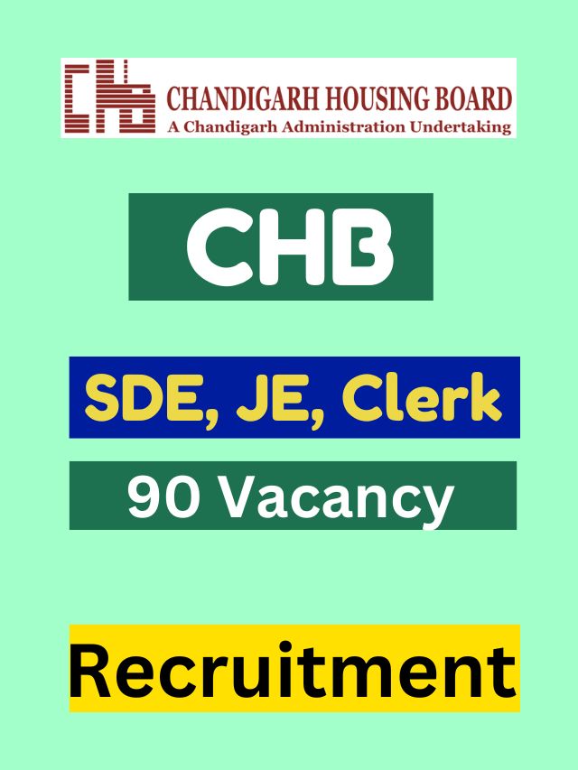Chandigarh Housing Board Recruitment 2022 VACANCY CONNECT