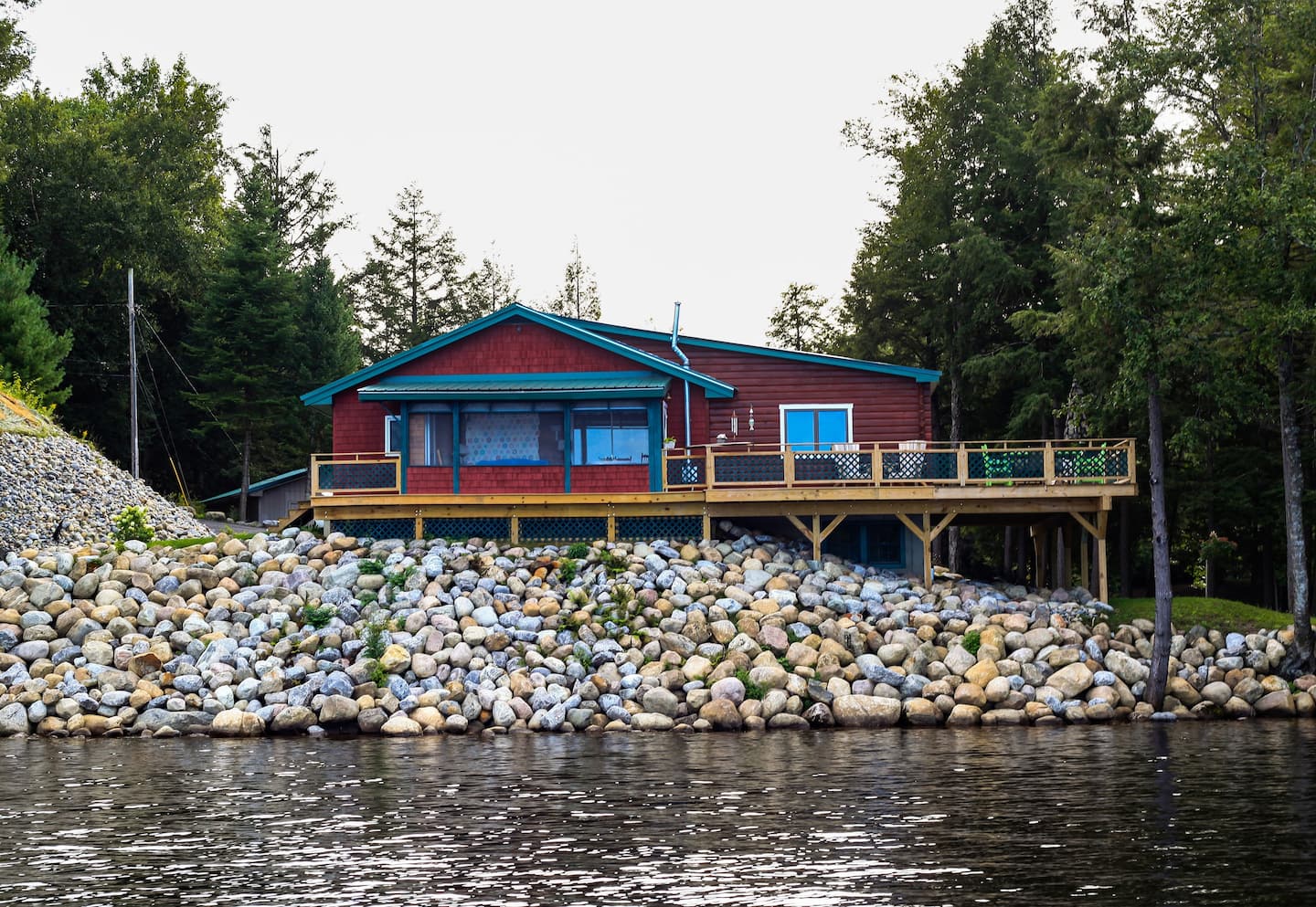Amazing House On Point Of Kayuta Lake Sleeps 10