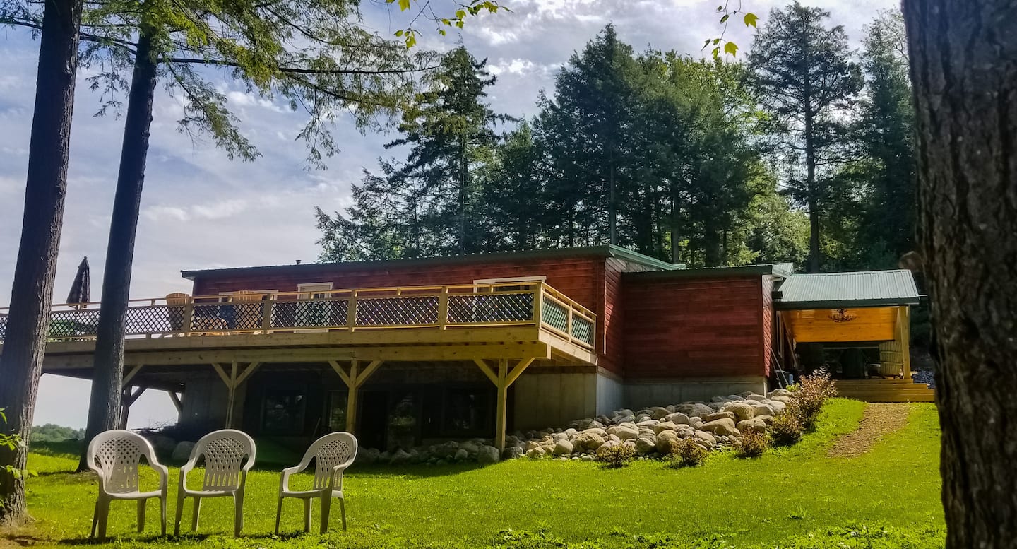 Amazing House On Point Of Kayuta Lake Sleeps 10