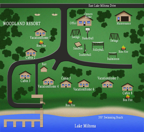 Cabins Woodland Resort