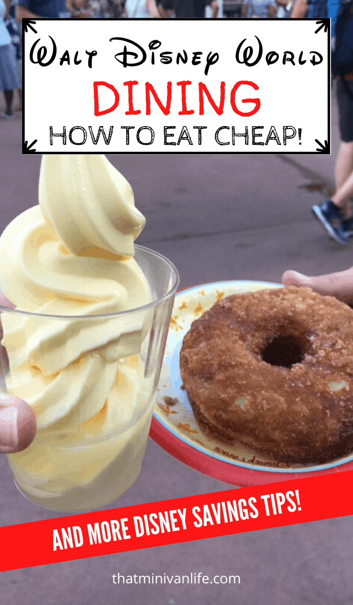 How To Eat Cheap at Disney World Vacation Pointers