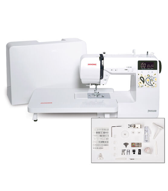 Janome JW8100 Sewing Machine - Sewing and Vacuum Authority
