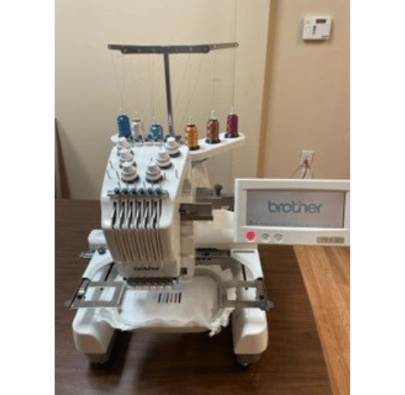 Reconditioned Brother SixNeedle PR620 Embroidery Machine Sewing and