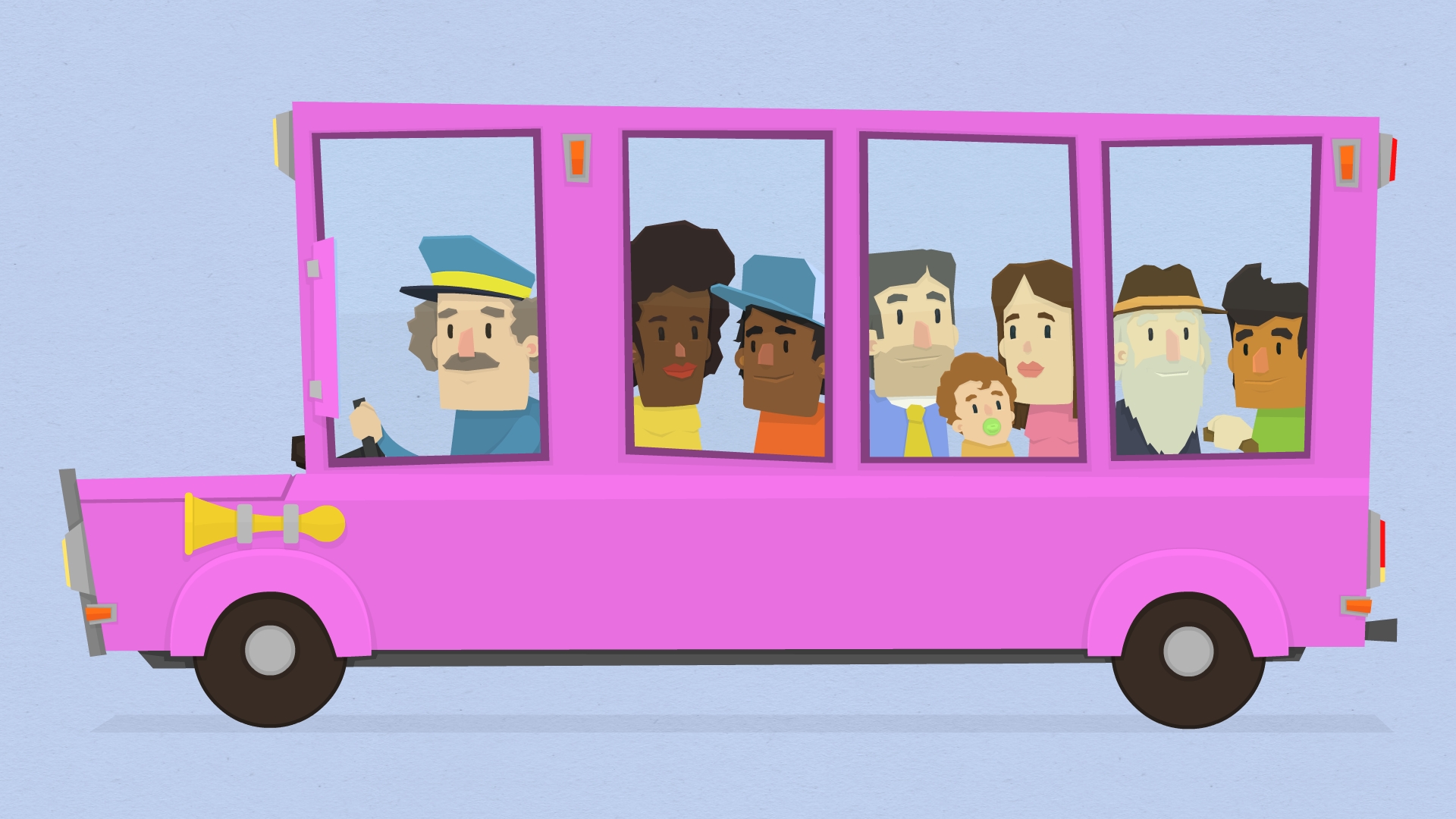 Wheels on the bus Václav Bícha