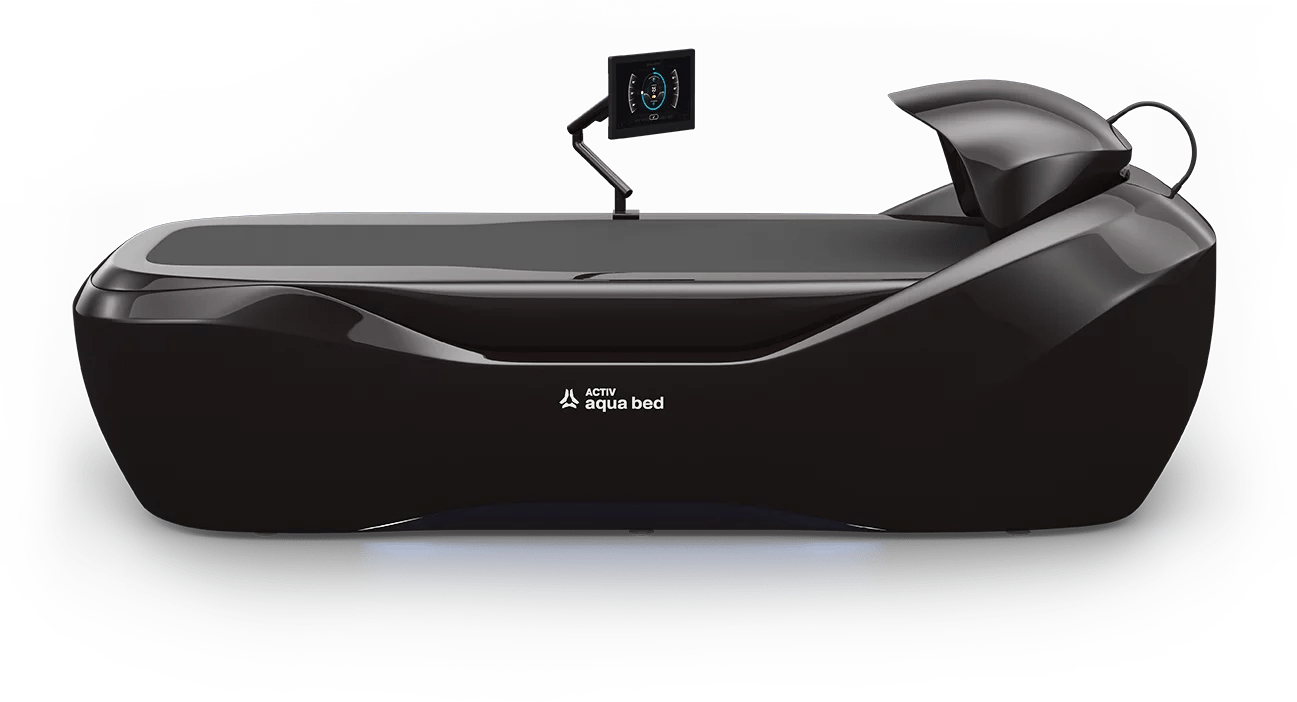 Activ Aqua Bed Dry water massage bed with face luminotherapy