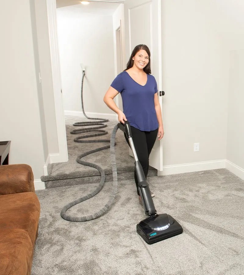 Central Vacuum Remove & Reinstall in Edmonton Vacuflo Edmonton