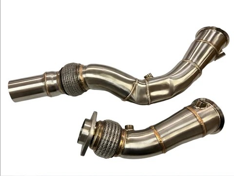 MAD BMW S55 Downpipes M2C M3 M4 W/ Flex Section – Vader Solutions