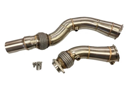 MAD BMW S55 Downpipes M2C M3 M4 W/ Flex Section – Vader Solutions