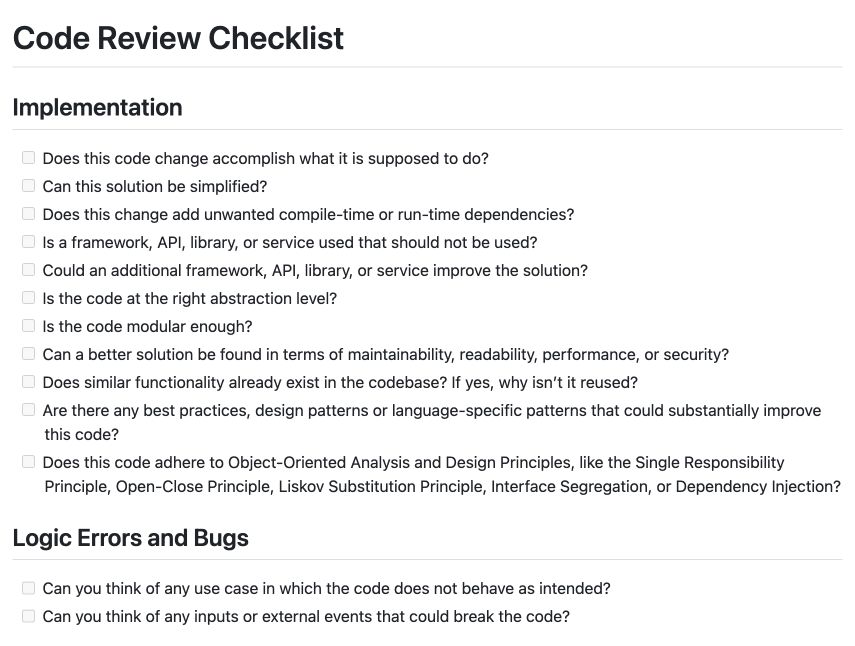 Healthy Code Reviews