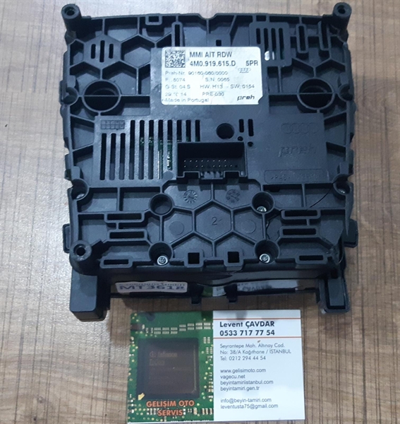 Vagecu Vag Ecu. 4M0919615D AUDI Q7 MMI Touchpad Kontrol Ünitesi