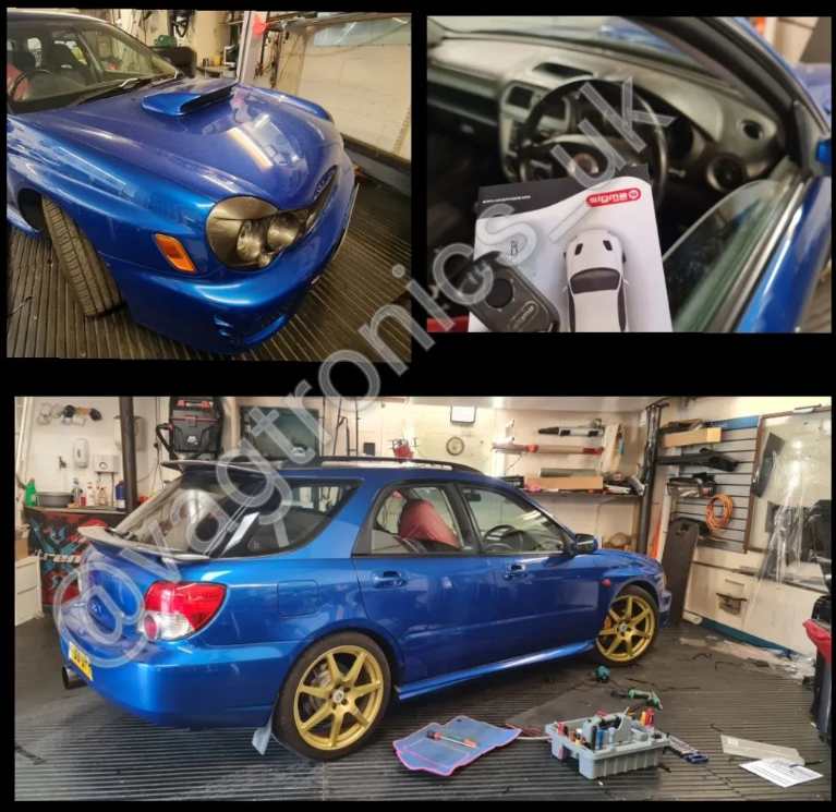 Subaru Impreza wrx Cat1 Alarm Immobiliser Replacement Vagtronics