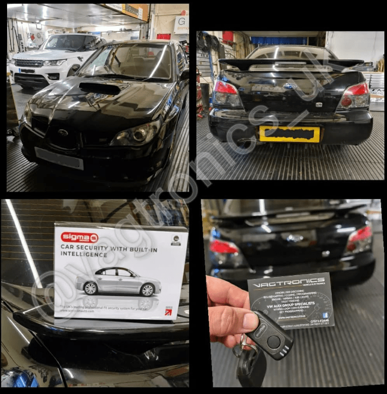 Subaru Impreza wrx Cat1 Alarm Immobiliser Replacement Vagtronics