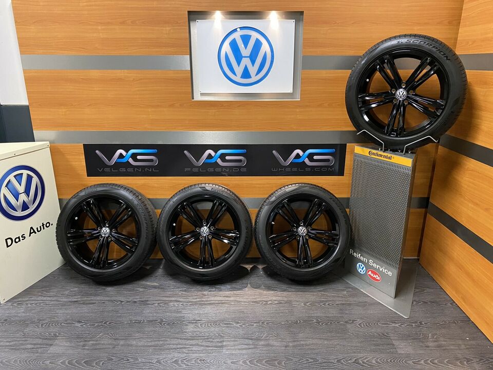 Volkswagen Tiguan 19 Inch Zomerbanden SEBRING zwart 5NA601025E VAG Velgen