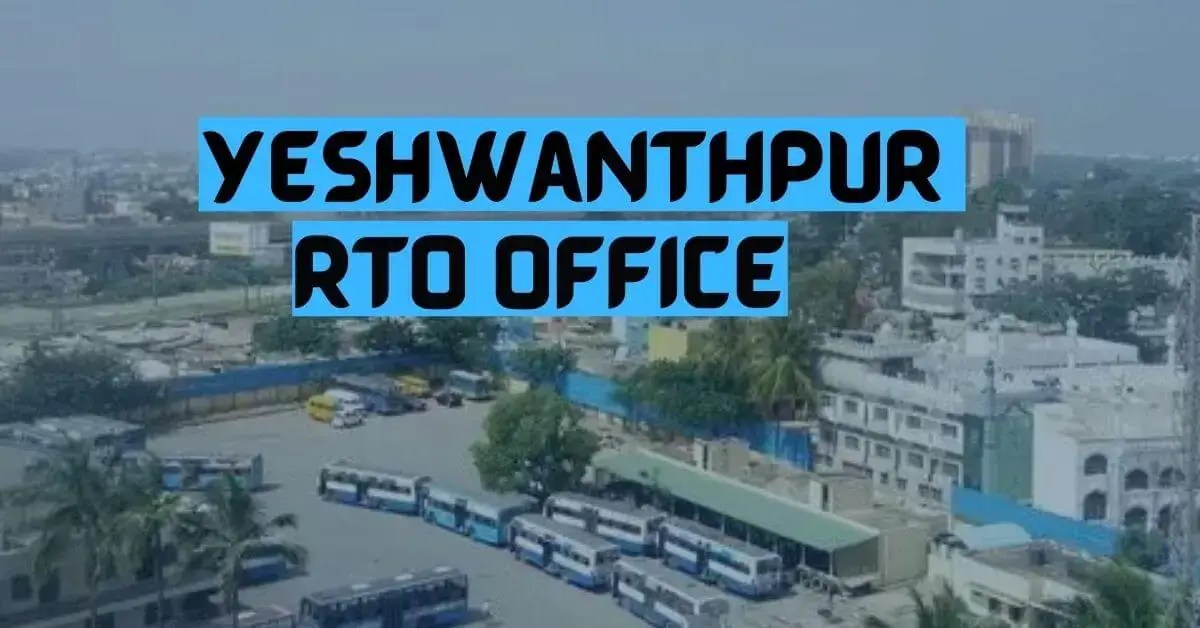 Yeshwanthpur RTO Office, Vehicle Registration & Online Services