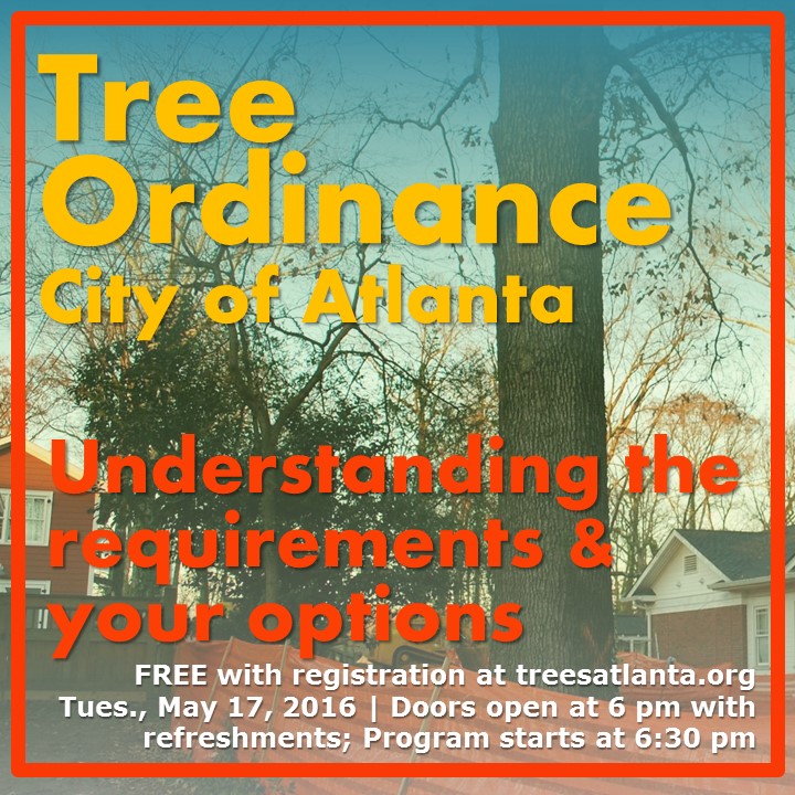 Trees Atlanta Conducts Seminar on Atlanta Tree Ordinance Virginia