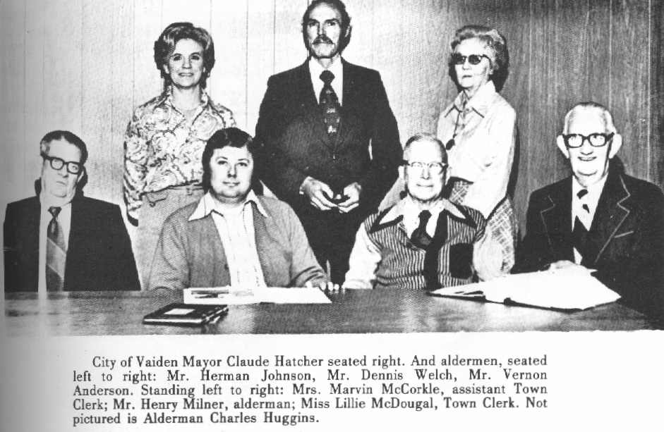 History of Vaiden, Mississippi The Pictures