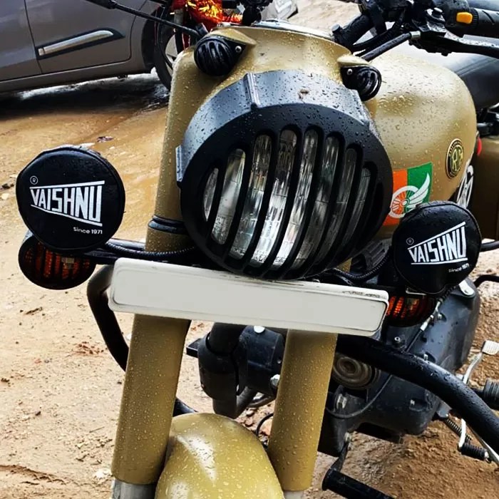 VAISHNU 3.5 Inch Soft Covers for Fog Lights Pack of 2 pcs. Only