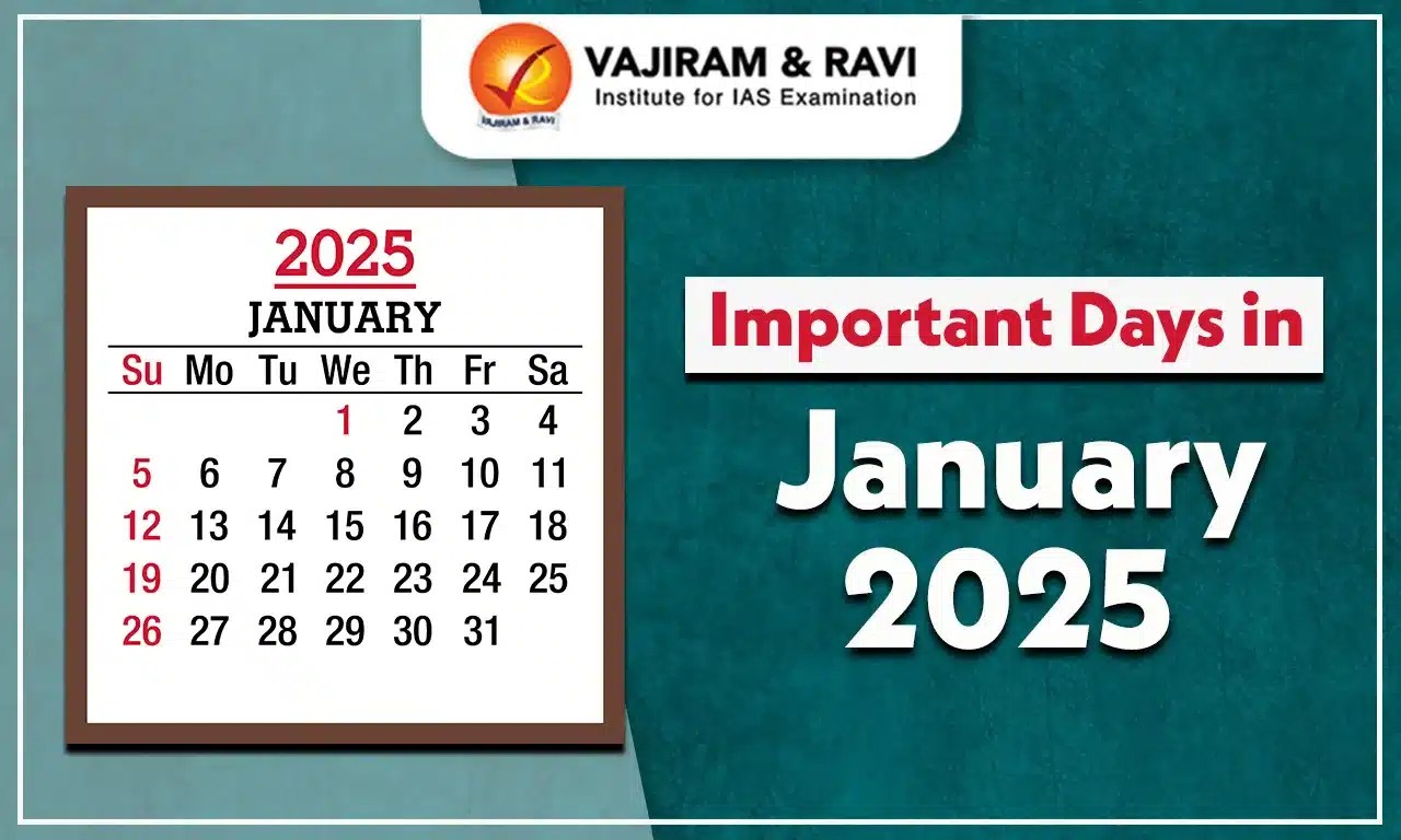 January Important Dates Important National And International Days Of
