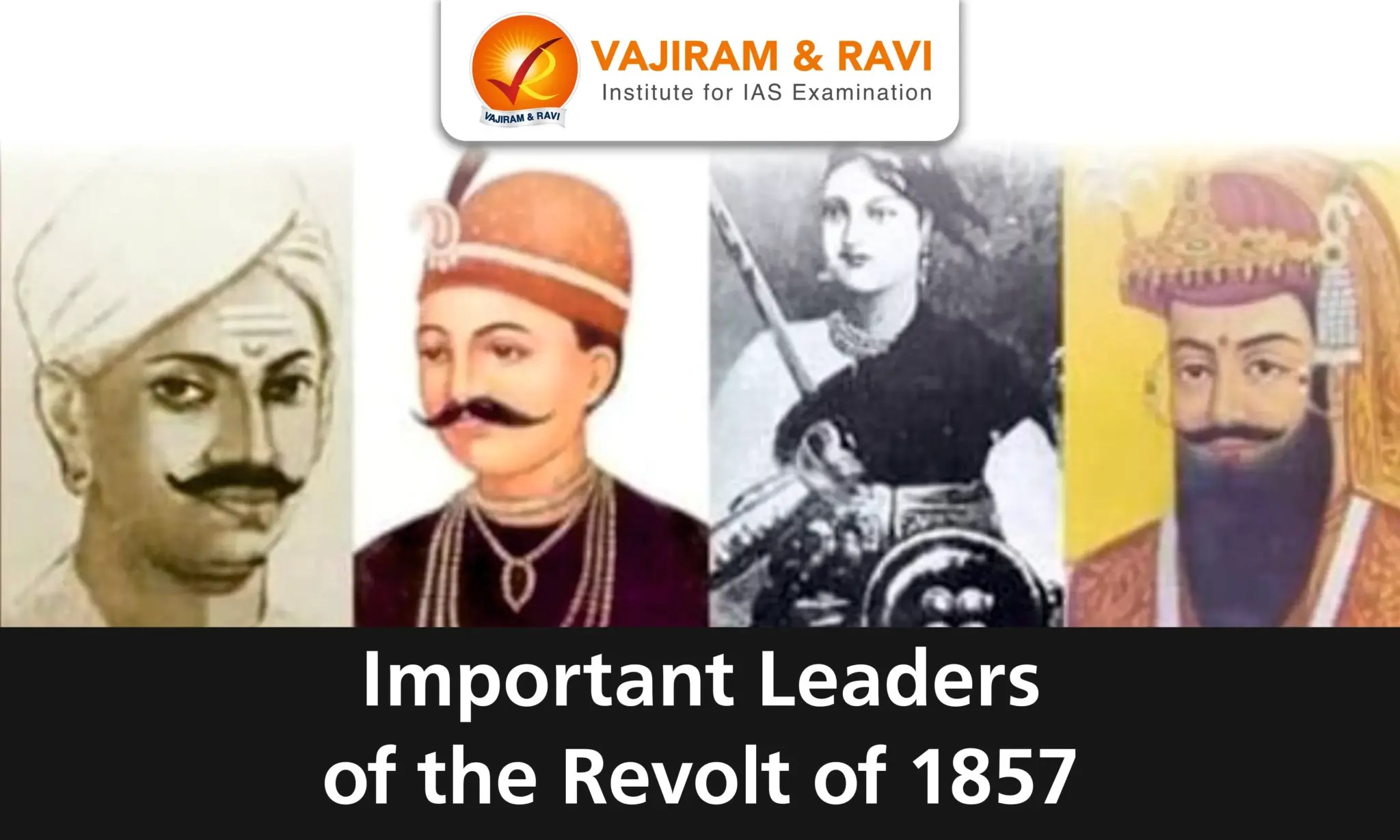 Important Leaders of the Revolt of 1857(04)