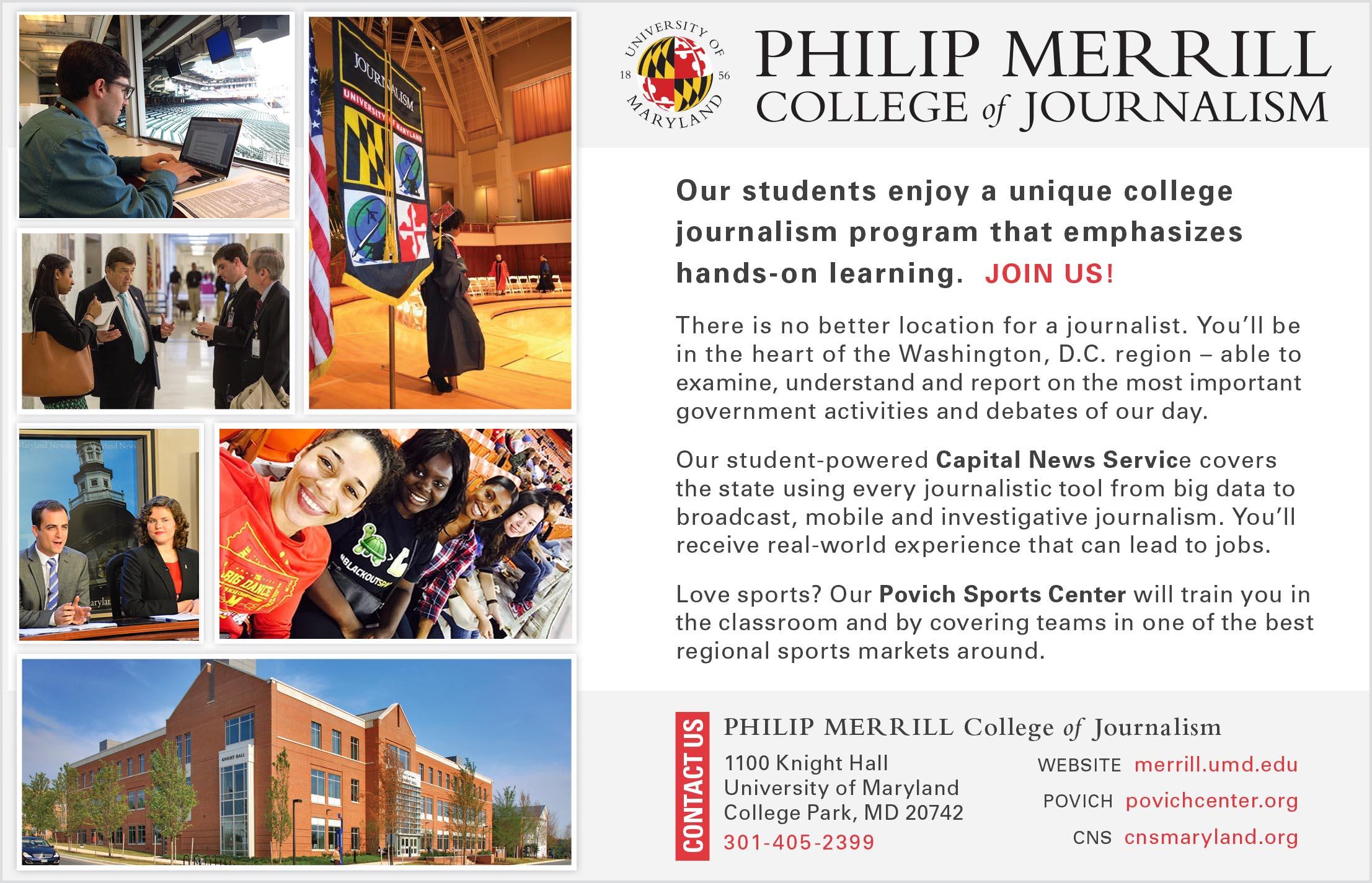 Phillip Merrill College of Journalism, University of Maryland