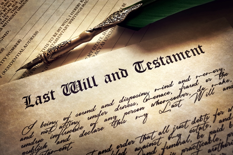 List of the Different Types of Document for will & testament