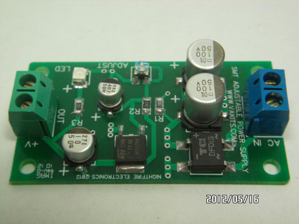 SMT Adjustable Power Supply Kit (2127 NightFire Electronics LLC