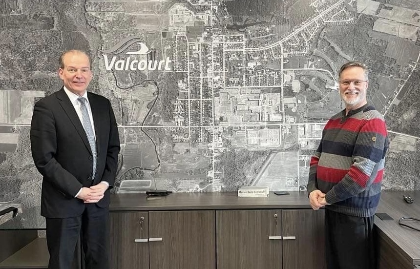 Valcourt reçoit 1,2M pour des travaux d’infrastructures d’eau Le