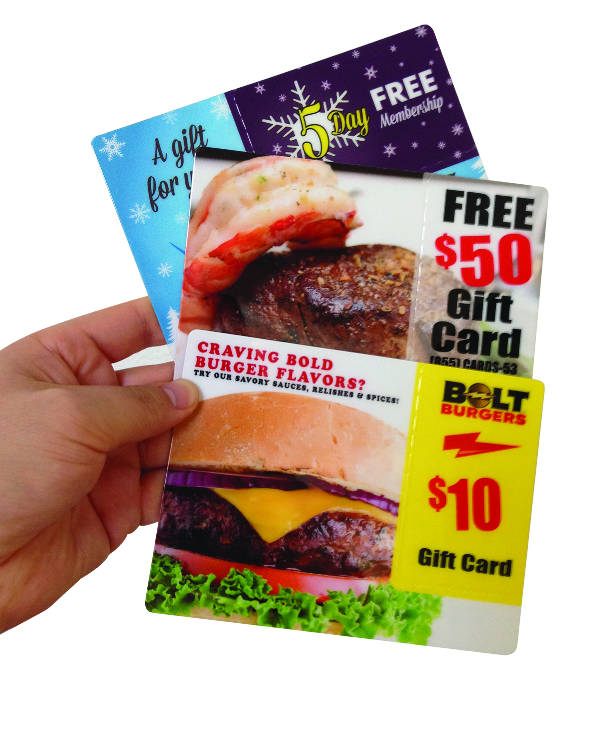 Credit Card Mailers — ValCards. Plastic Postcards. Gift Card Mailer