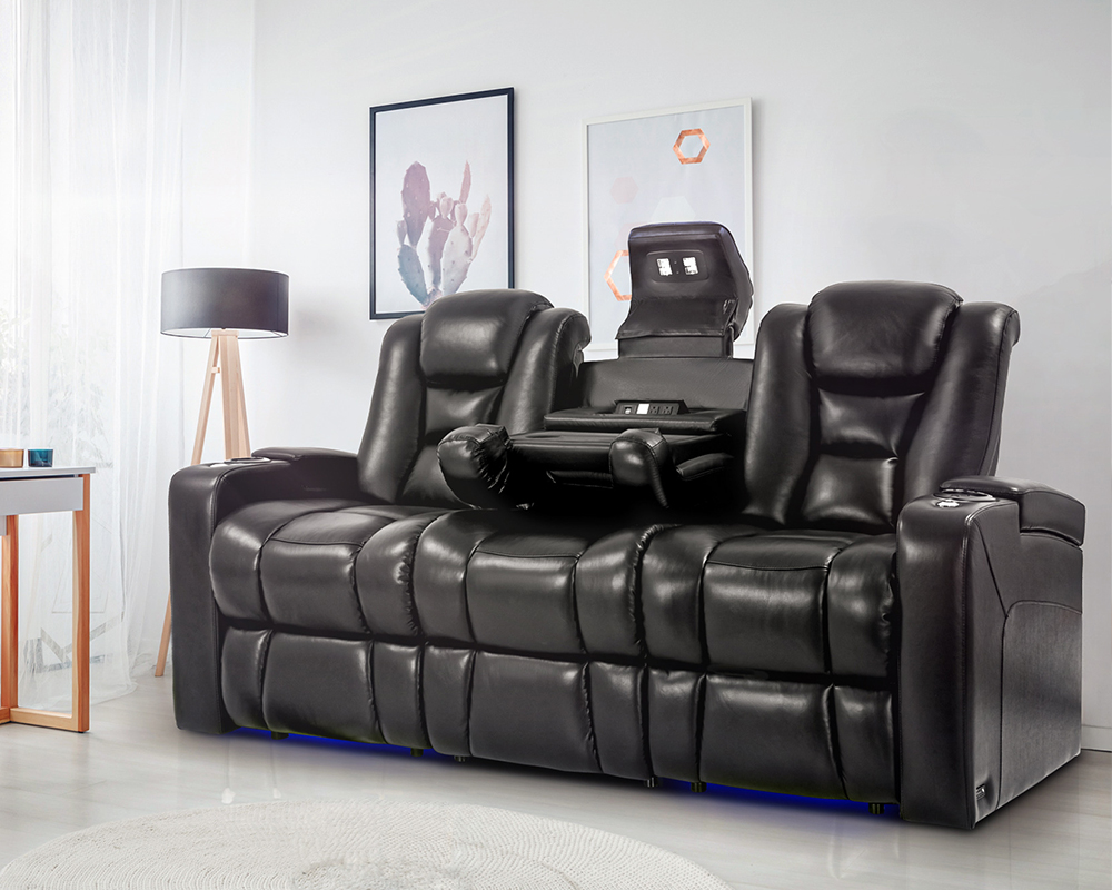 The Budapest Home Theater Recliner Extra Width, Extra Comfort