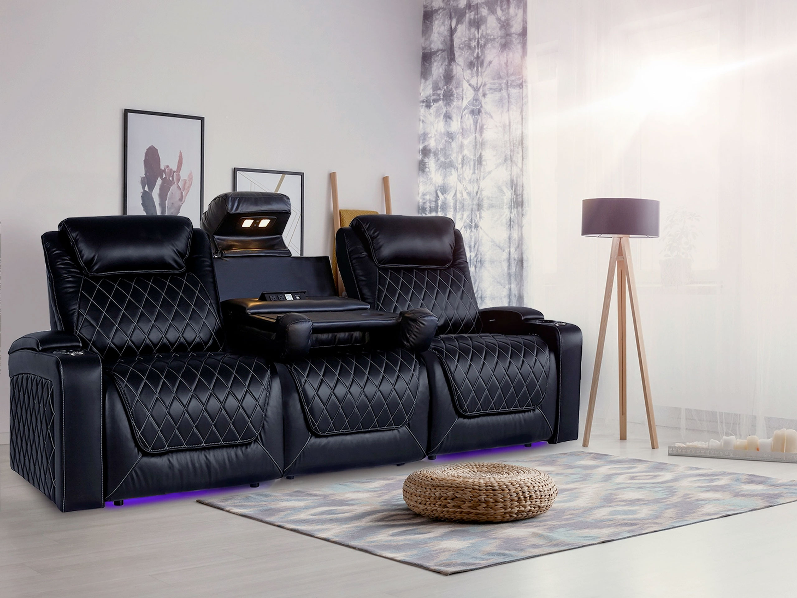 Valencia Oslo Modern Home Theater Seating at Julius Scudder blog