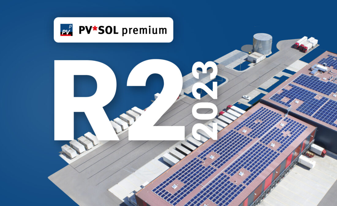 PV*SOL premium 2023 Release 2 available now Valentin Software