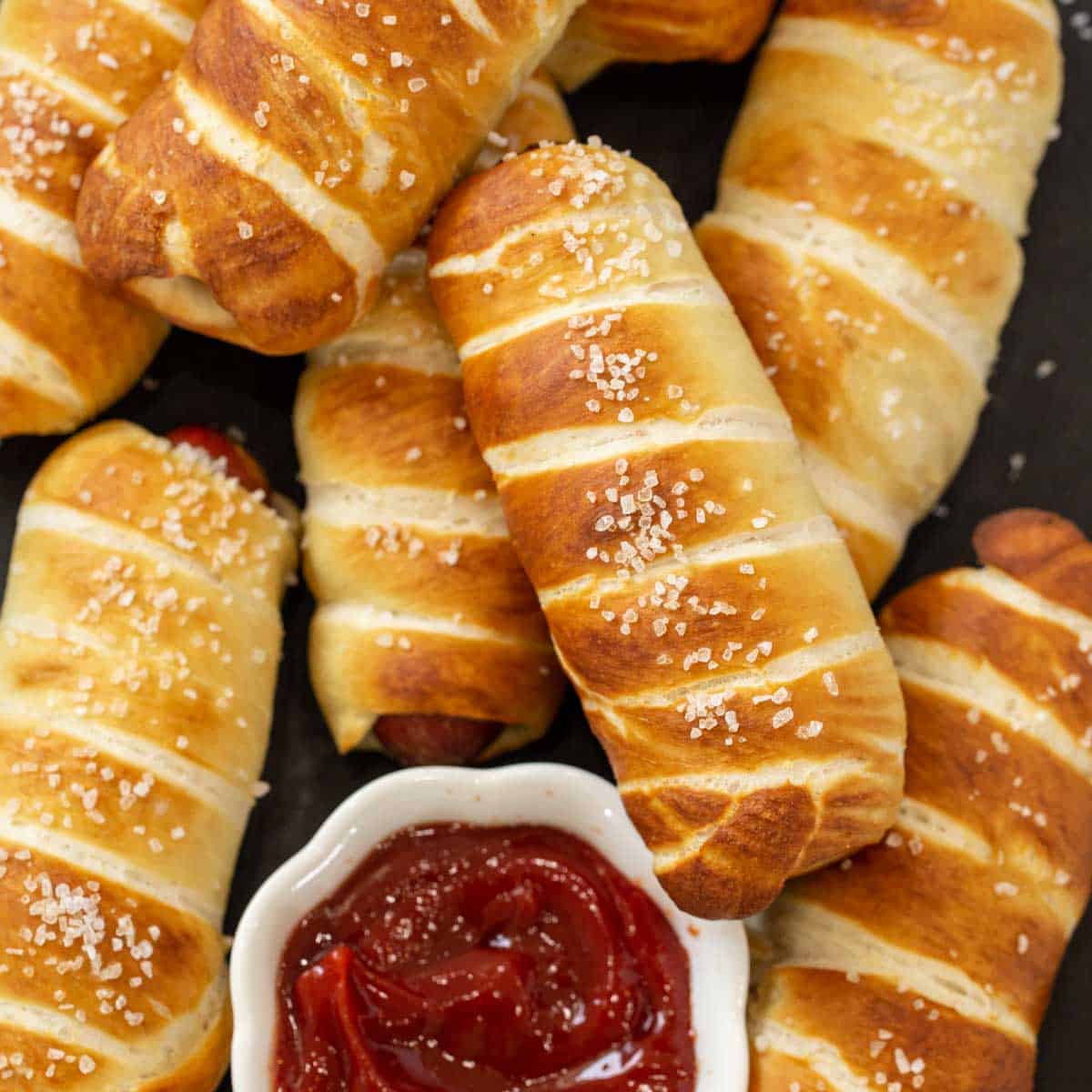 Homemade Pretzel Dog Recipe (VIDEO) Valentina's Corner