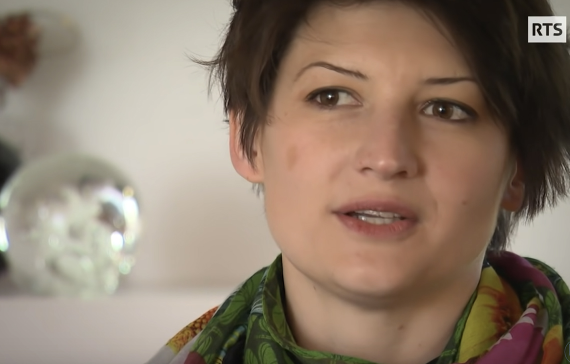 L'artiste Valérie de Roquemaurel