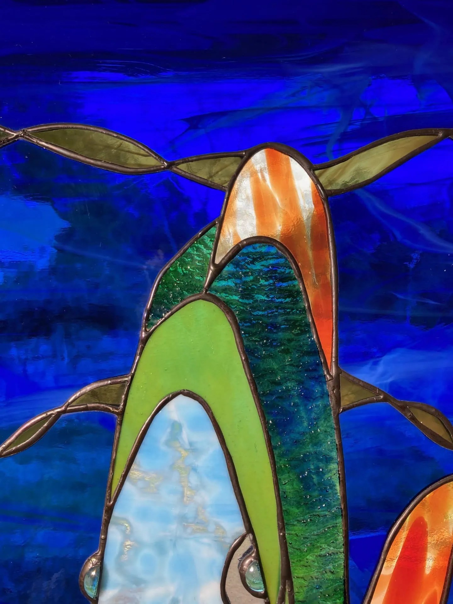 Glass Art Panels & Wall Hangings Art & Collectibles DeepSea Fish