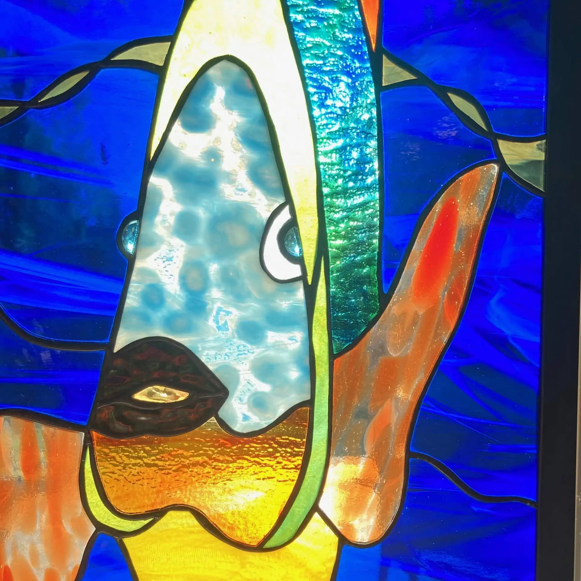 Glass Art Panels & Wall Hangings Art & Collectibles DeepSea Fish