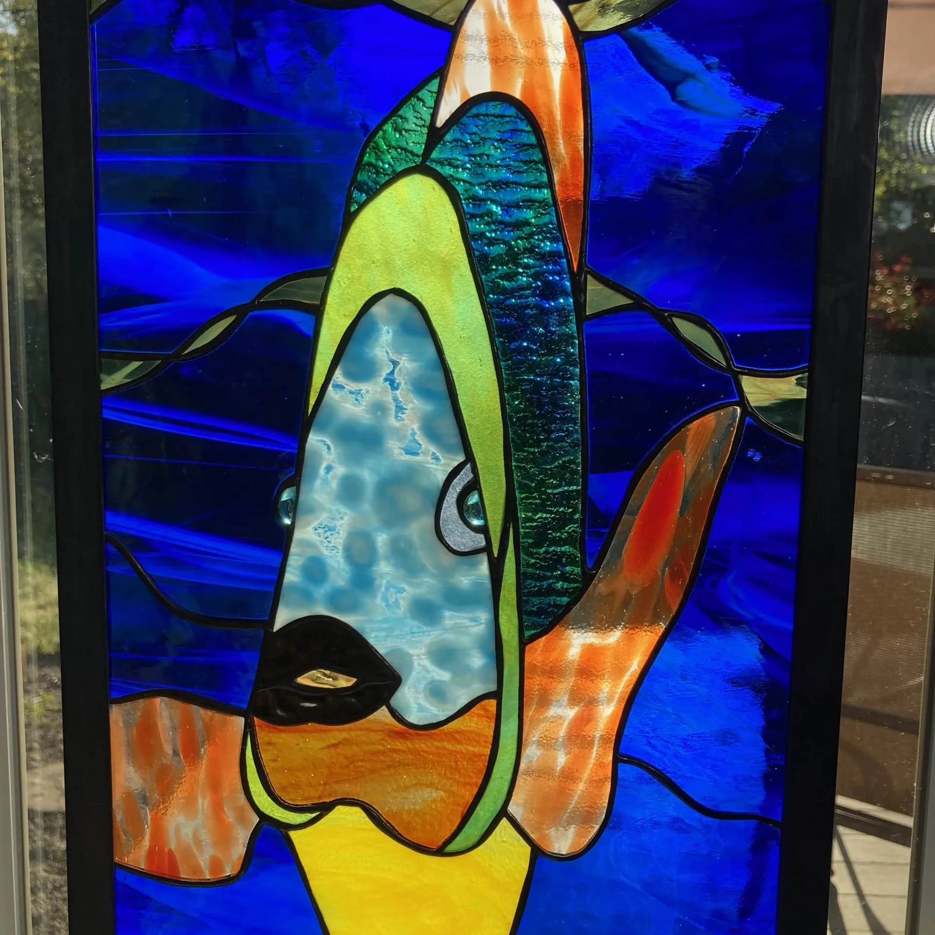 Glass Art Panels & Wall Hangings Art & Collectibles DeepSea Fish