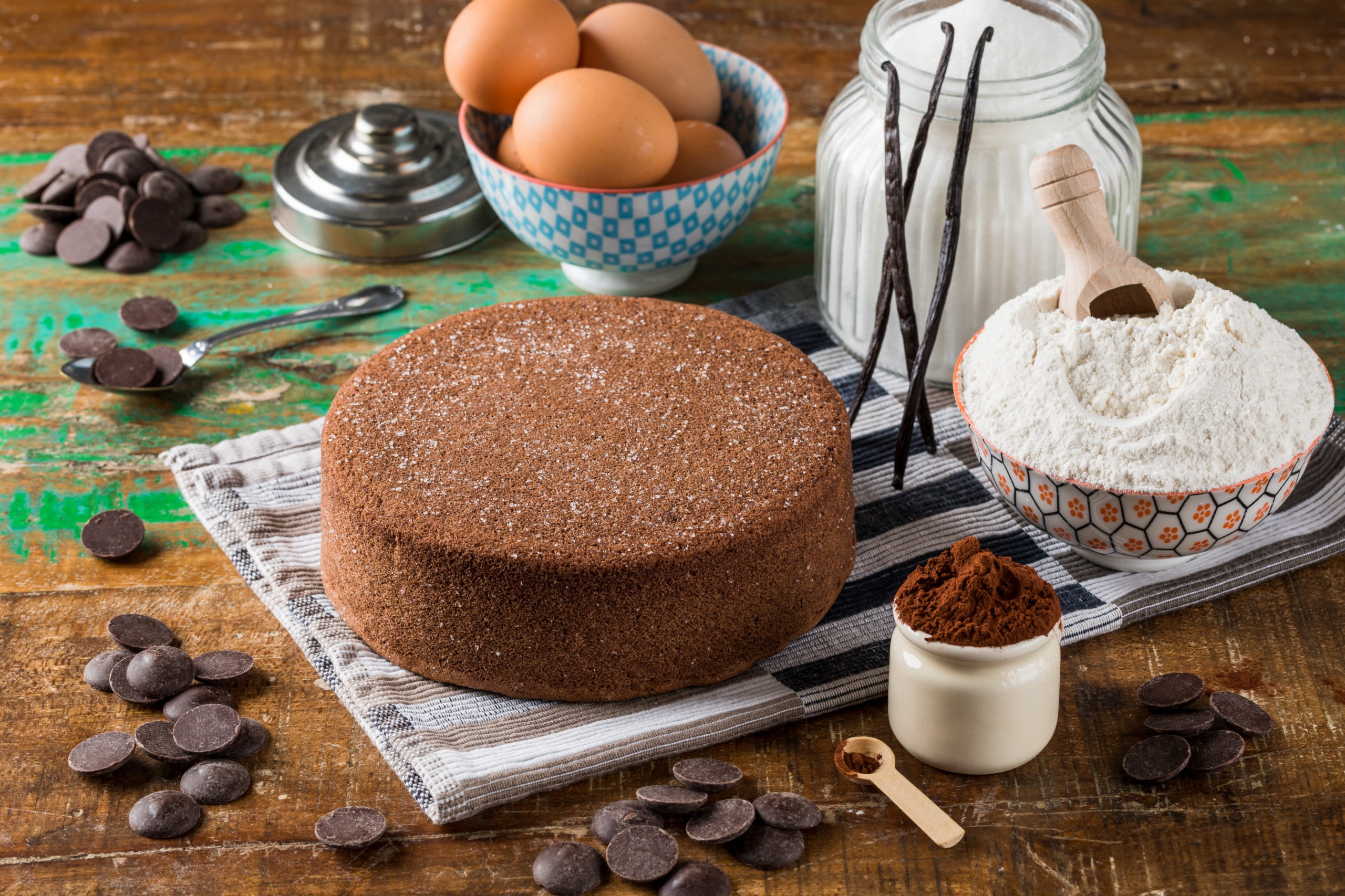 Pan Di Spagna Al Cacao Valerio Barralis Patisserie