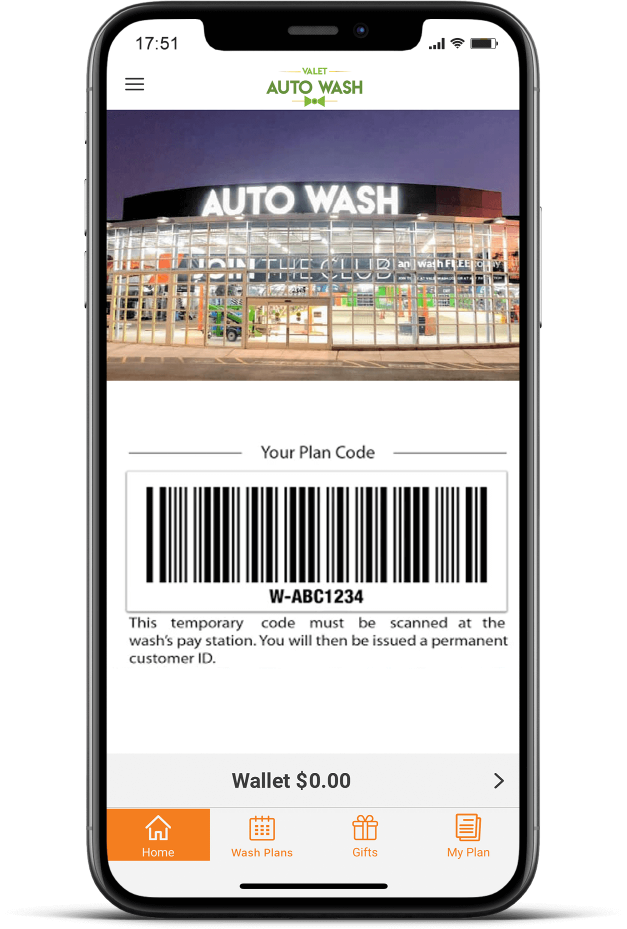 Valet Auto Wash + Lube App Valet Auto Wash