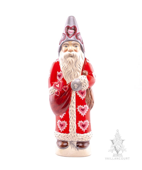 Valentine Santa with Candy Hearts from Vaillancourt