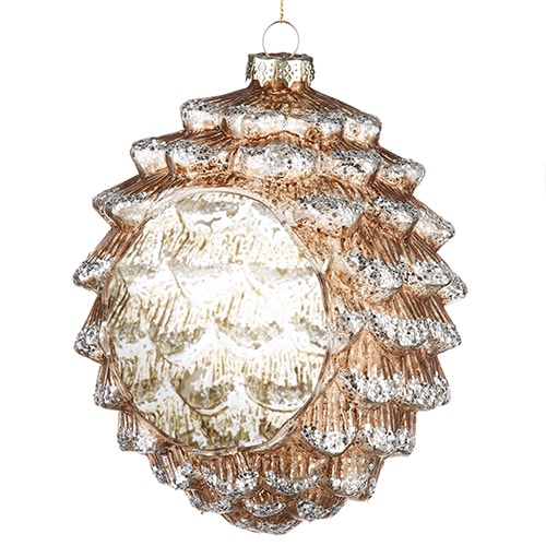 Pinecone Candle Holder Ornament from Vaillancourt