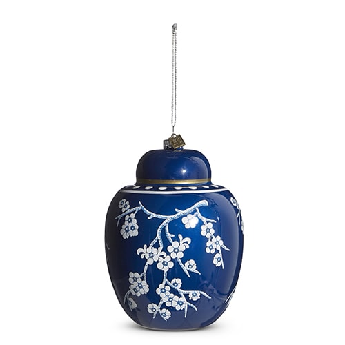 Blue Ginger Jar Ornament from Vaillancourt